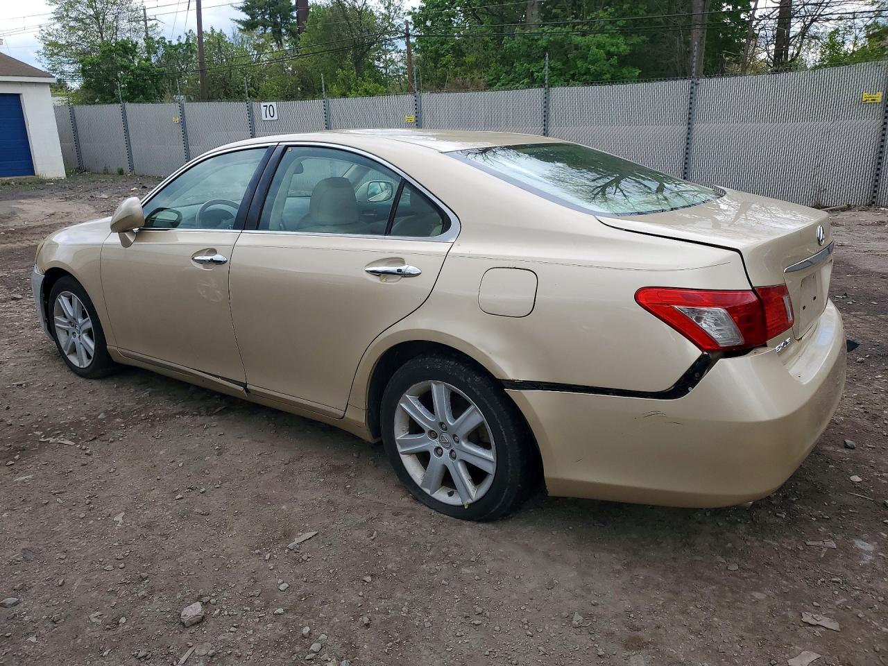 2007 Lexus ES350 VIN JTHBJ46G772003718 photo 2