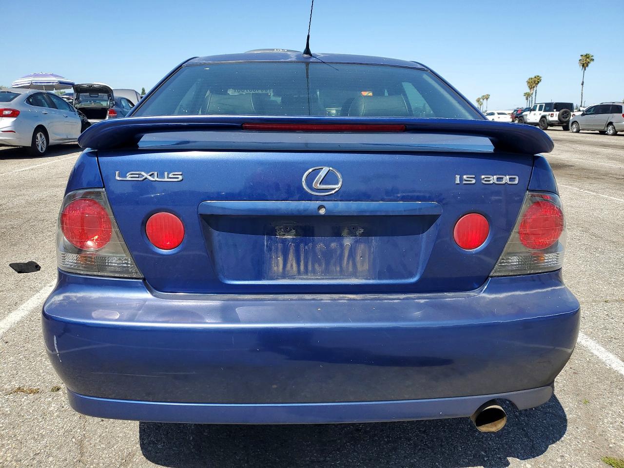 2003 Lexus Is 300 VIN JTHBD192530068322 photo 6
