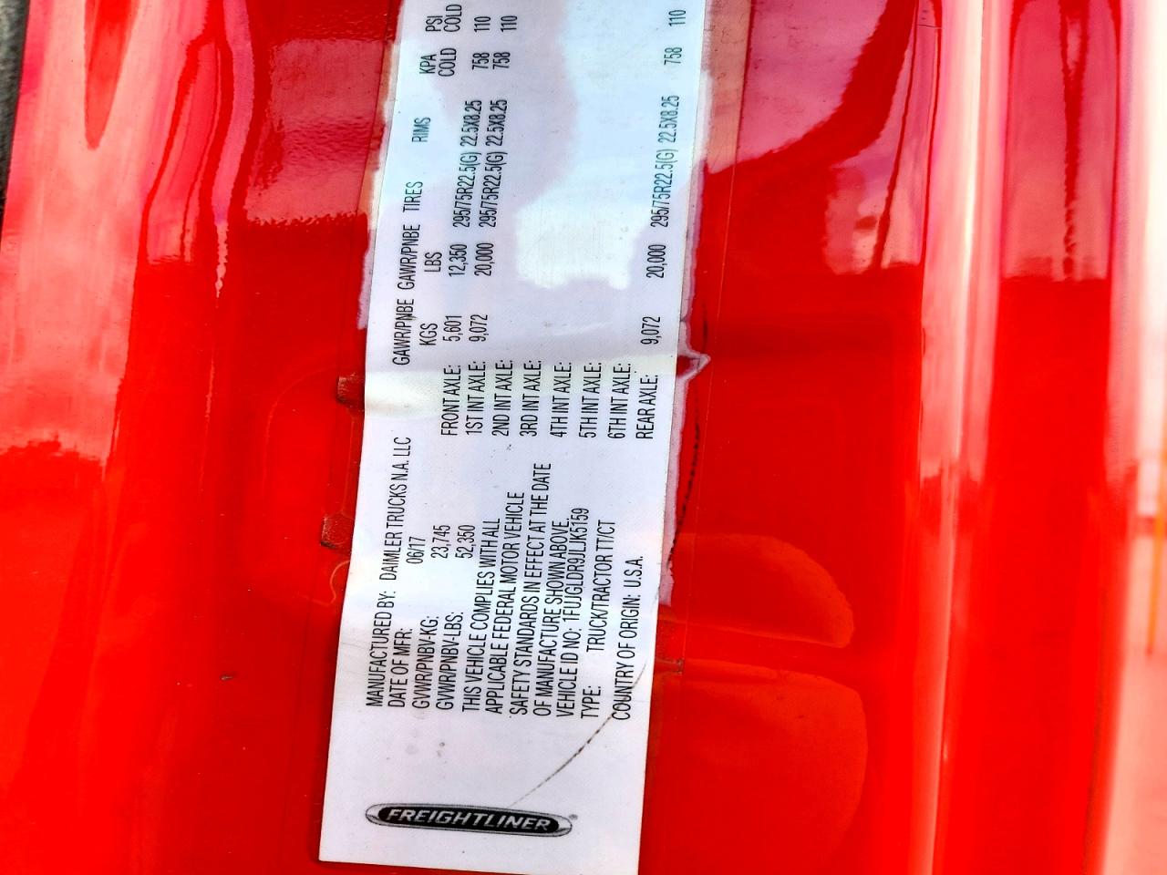 2018 FREIGLINER All other VIN 1FUJGLDR9JLJK5159 photo 10