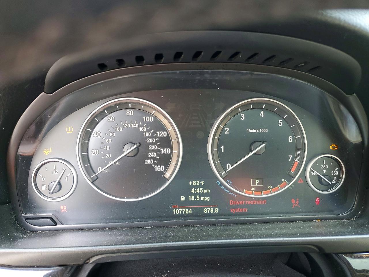 2012 BMW 5 series VIN WBAFR7C51CC816800 photo 9
