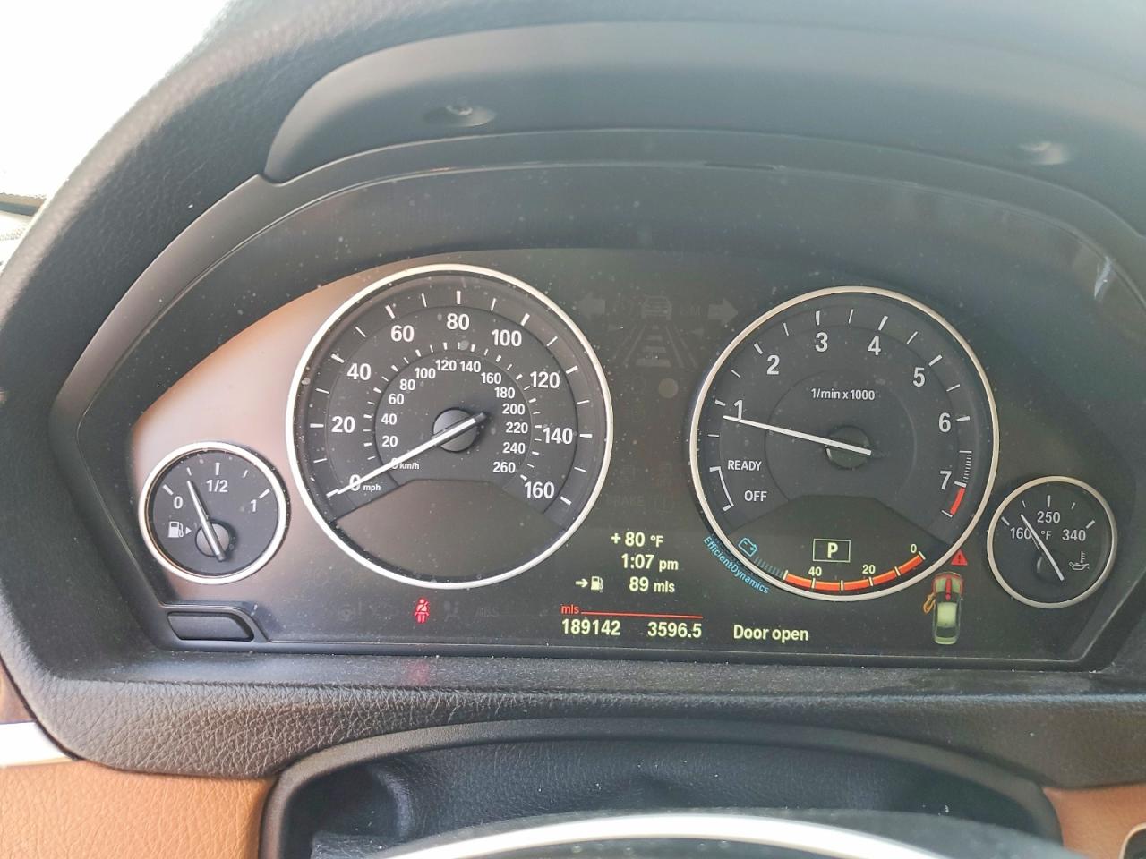 2013 BMW 3 series VIN WBA3A5C57DF355259 photo 9