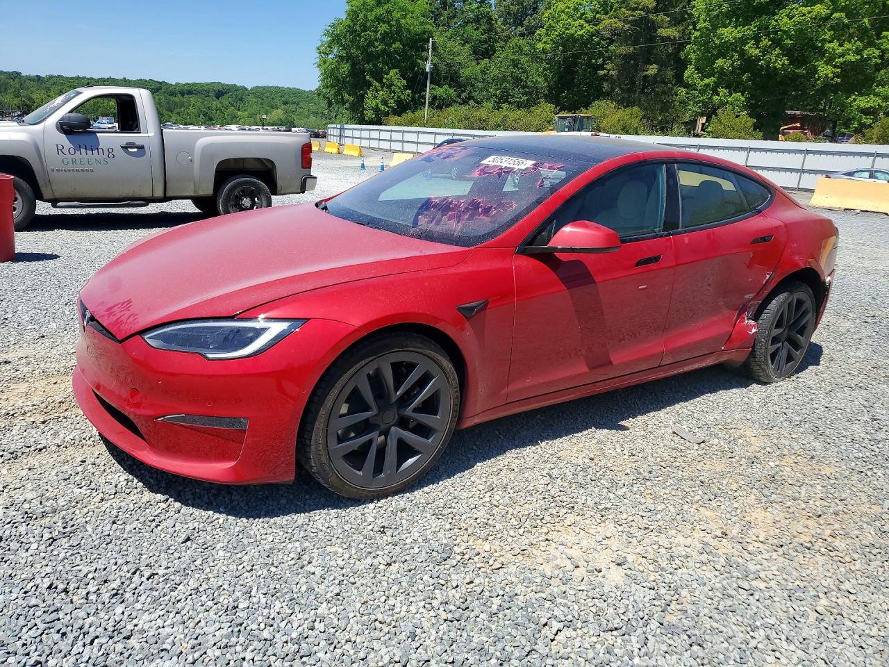 2022 Tesla Model s VIN 5YJSA1E51NF490554 photo 1