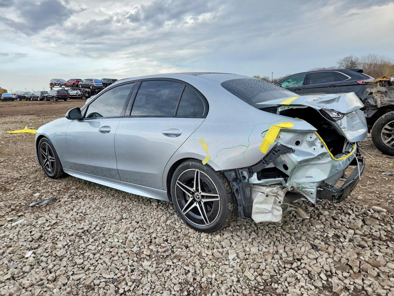 2022 Mercedes-Benz C class VIN W1KAF4HB2NR044574 photo 2