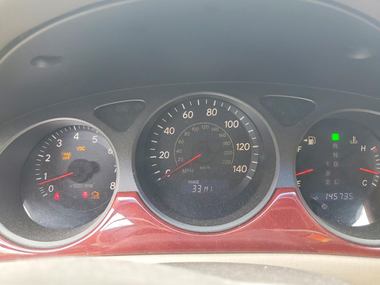 2004 LEXUS Es330 VIN JTHBA30G640005602 photo 9
