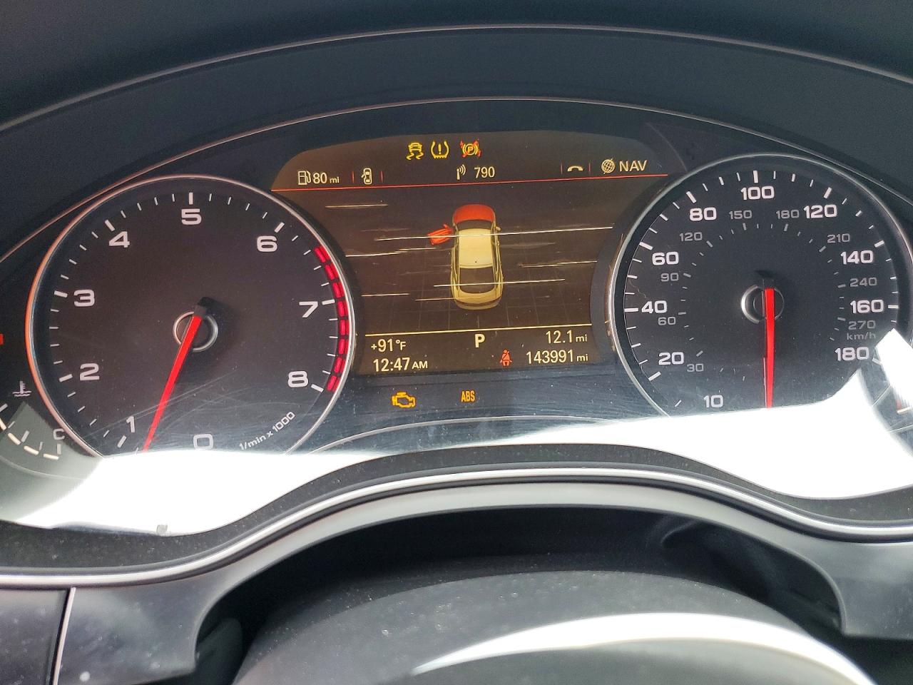 2012 Audi A7 VIN WAUSGAFC3CN003216 photo 9