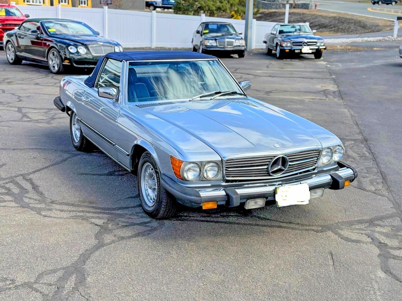 1982 Mercedes-Benz Sl-class VIN WDBBA45A5CB018645 photo 1