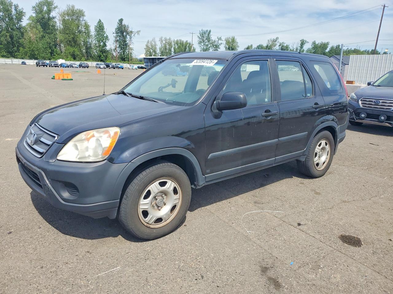 2006 Honda Crv VIN JHLRD68576C009626 photo 1