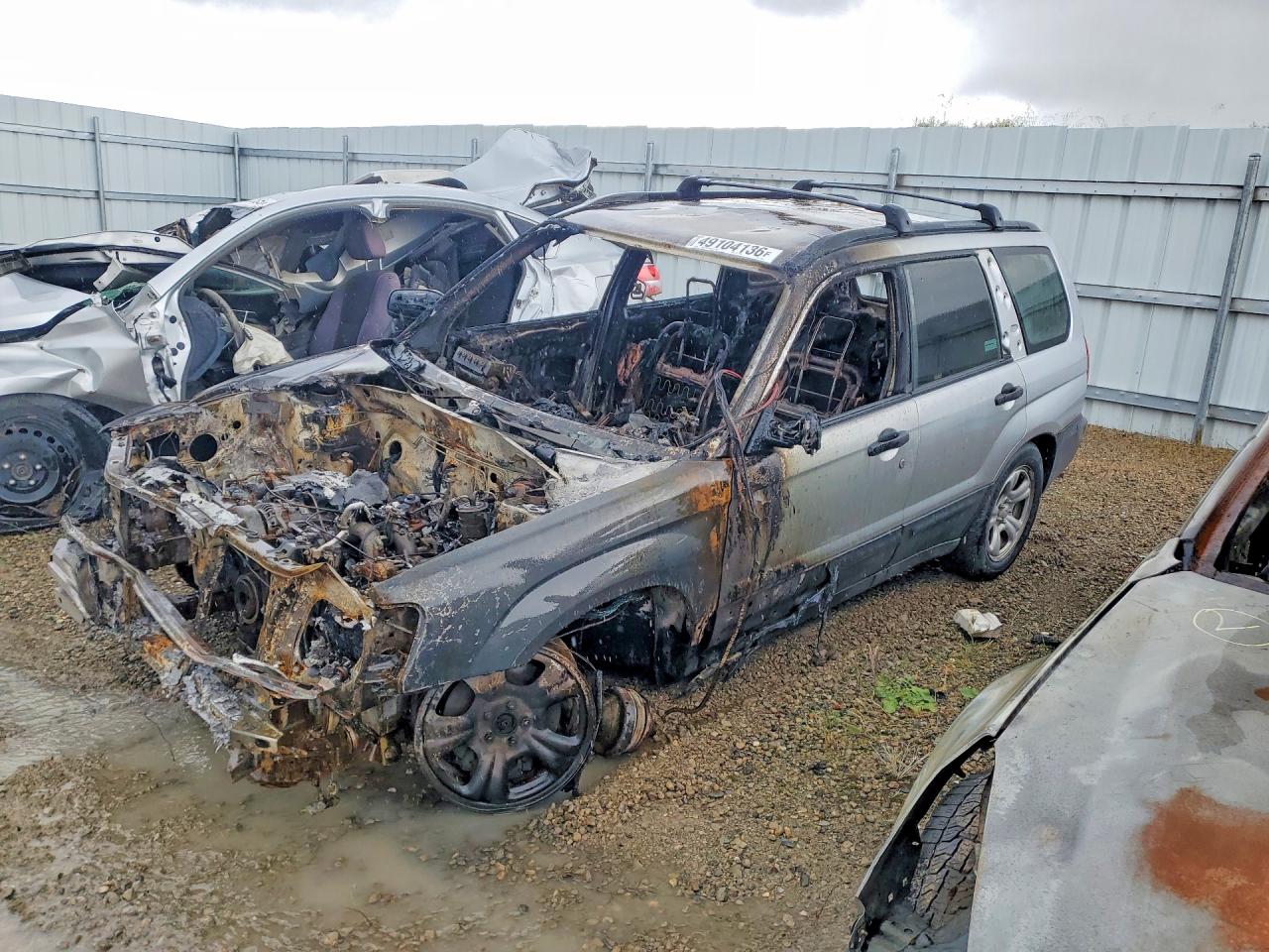 2004 SUBARU Forester VIN JF1SG63604H757856 photo 1