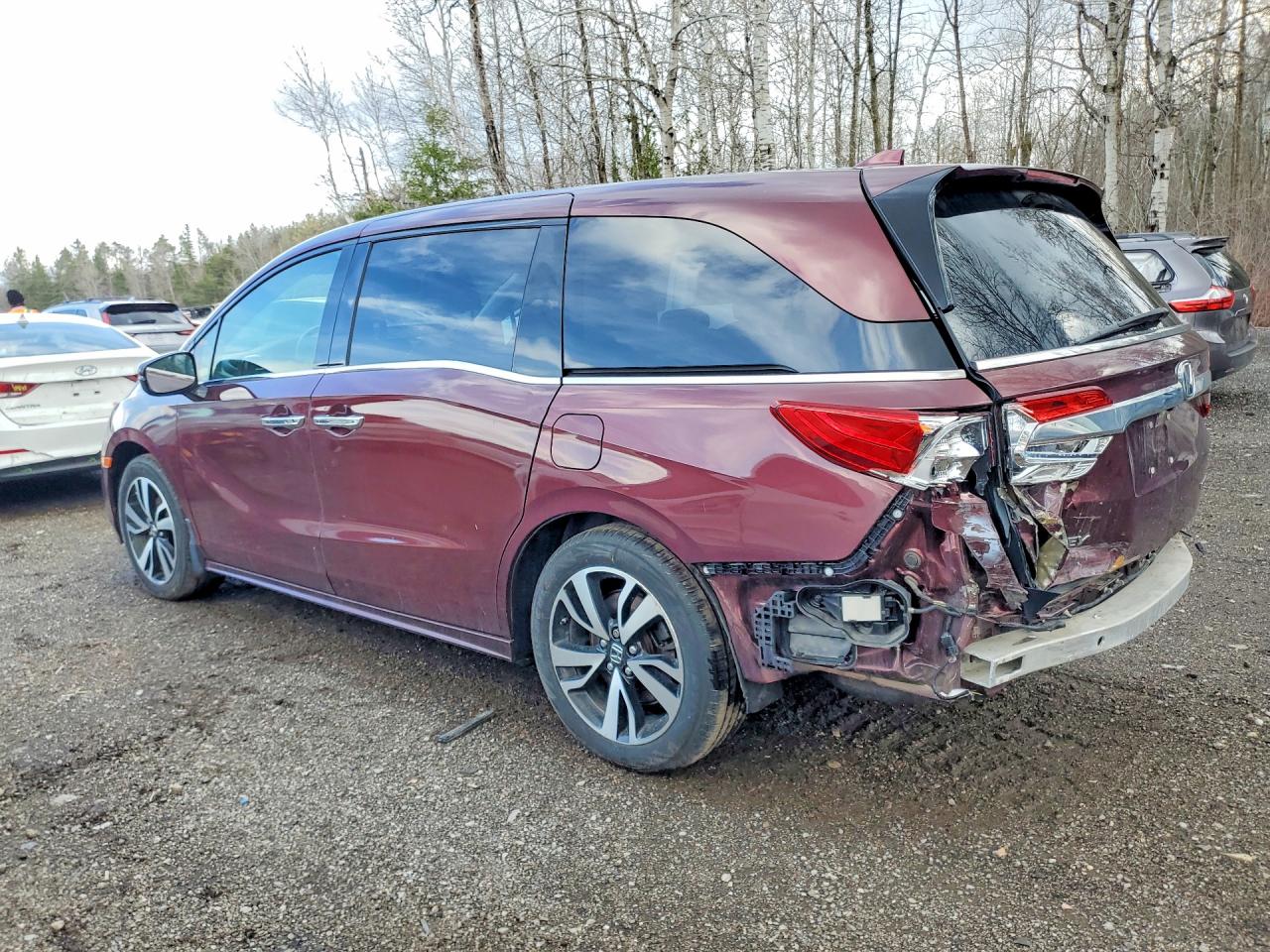 2019 HONDA Odyssey VIN 5FNRL6H82KB508454 photo 2