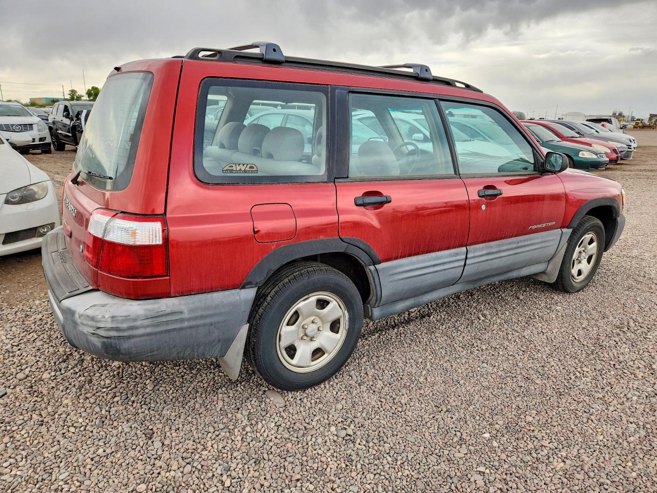 2002 SUBA Forester VIN JF1SF63502H717655 photo 3