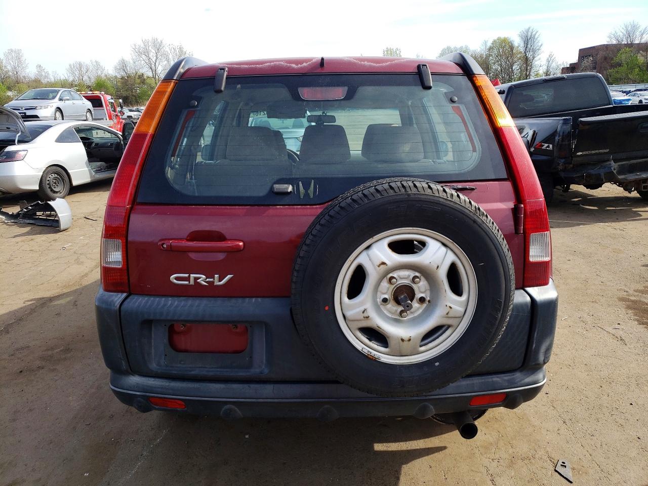 2004 Honda Crv VIN JHLRD68424C011966 photo 6