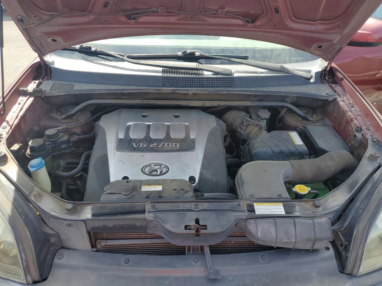 2005 Hyundai Tucson VIN KM8JN12D95U168629 photo 12