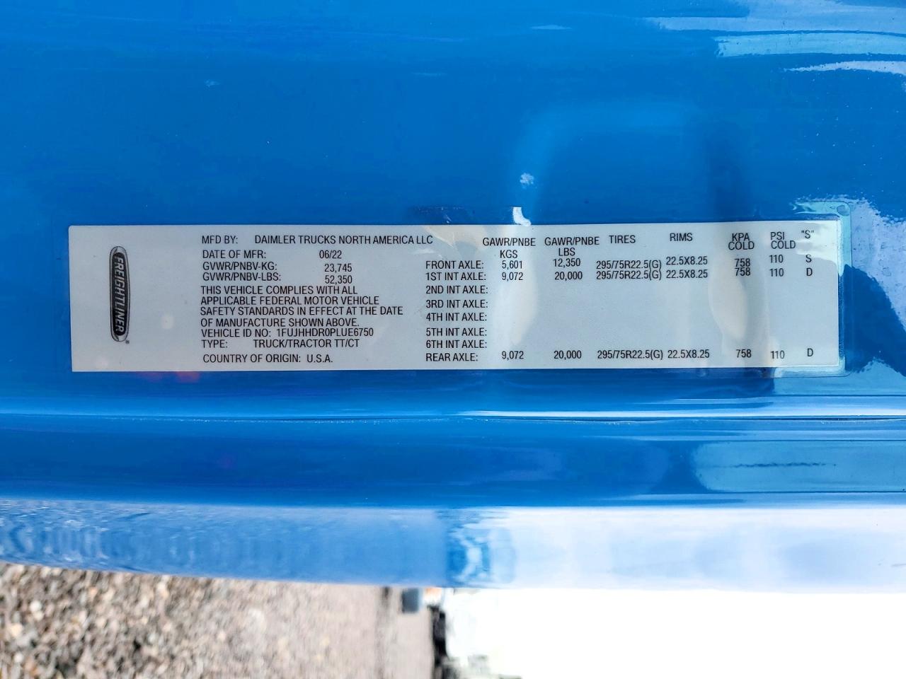 2023 FREIGHTLINER All other VIN 1FUJHHDR0PLUE6750 photo 10