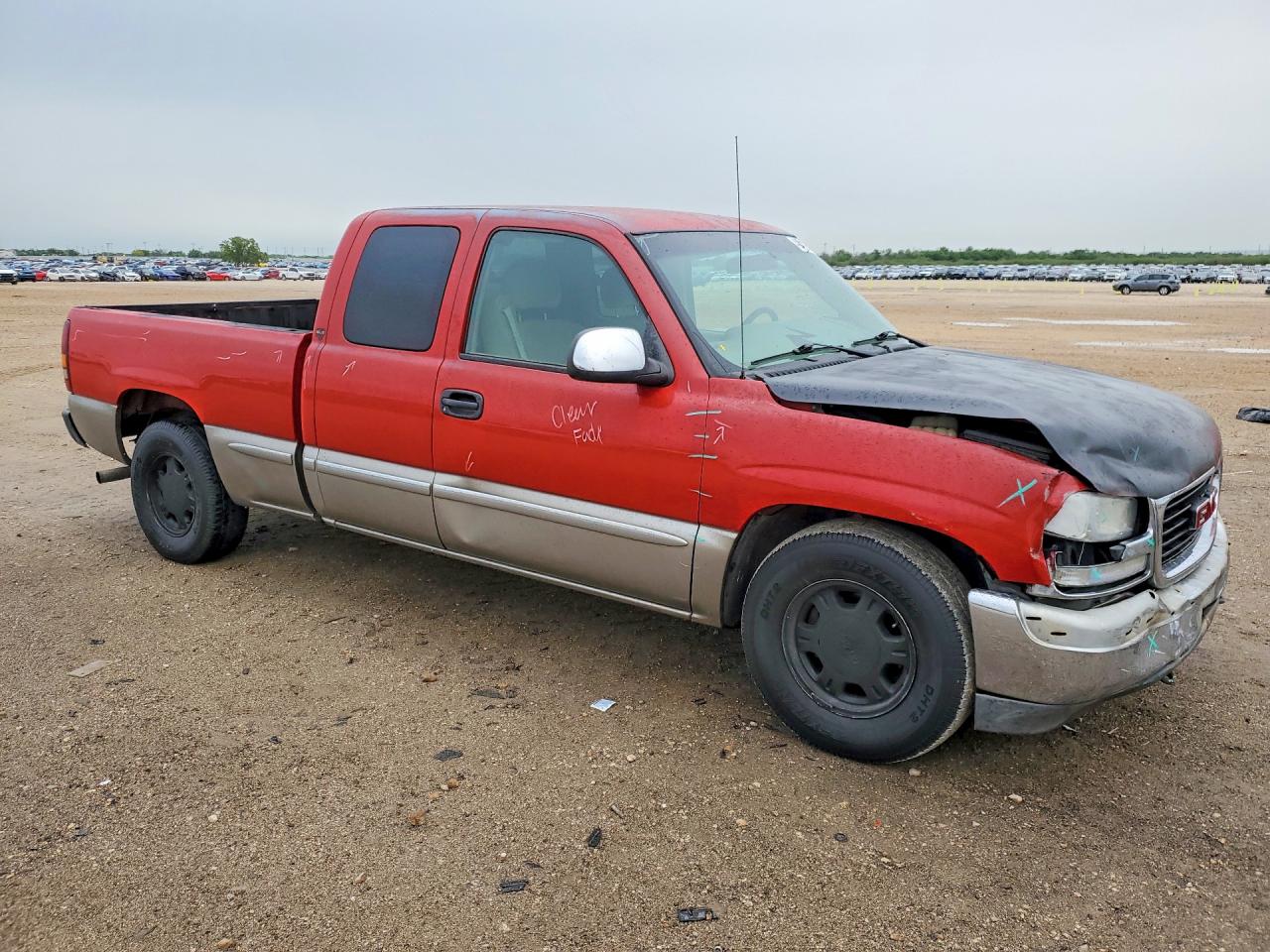 2001 GMC SIERRA VIN 2GTEC19T411356859 photo 4