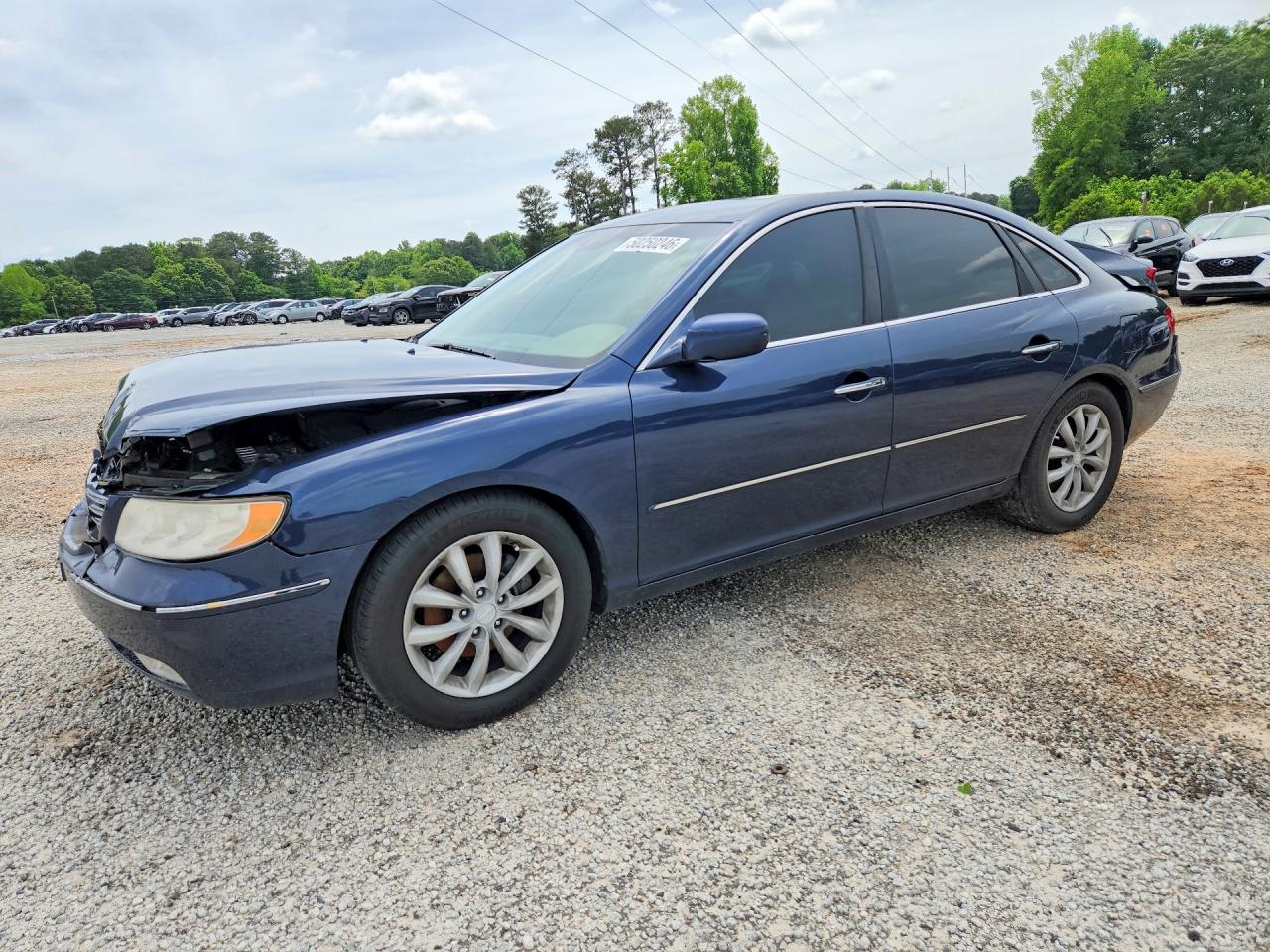 2006 Hyundai Azera VIN KMHFC46F86A086936 photo 1