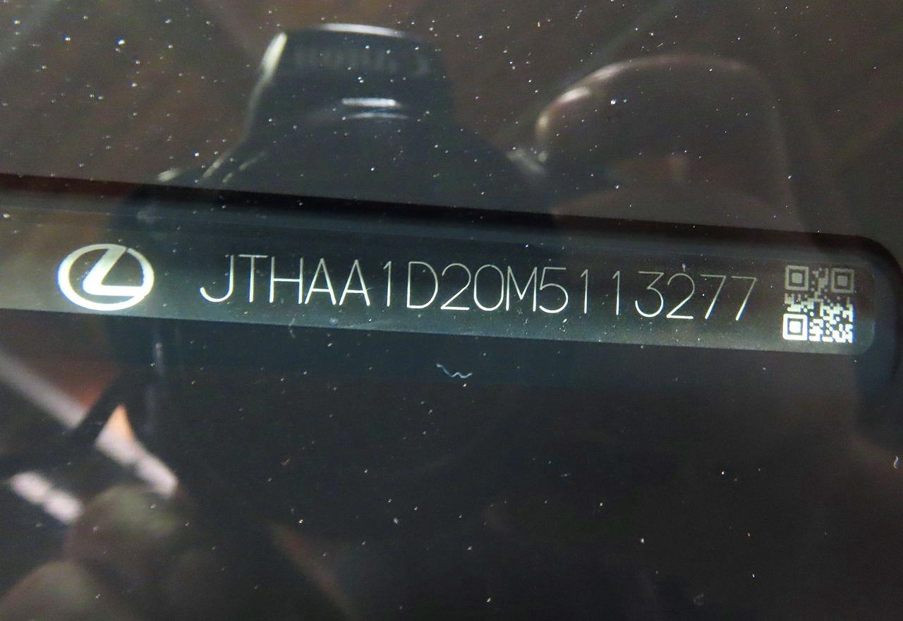 2021 Lexus Is VIN JTHAA1D20M5113277 photo 10