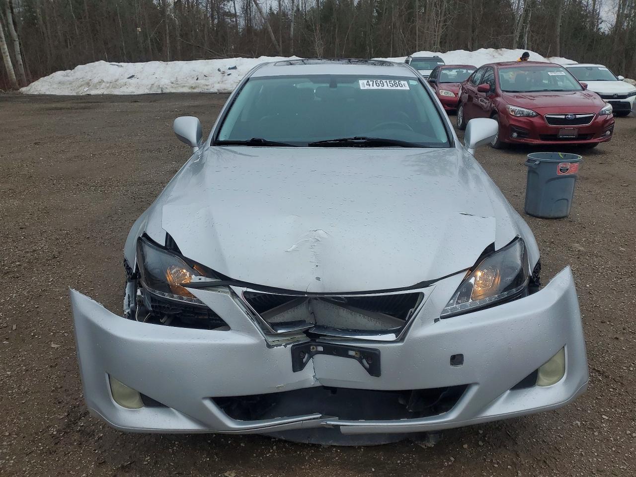 2007 Lexus Is 250 bas VIN JTHCK262872012244 photo 5