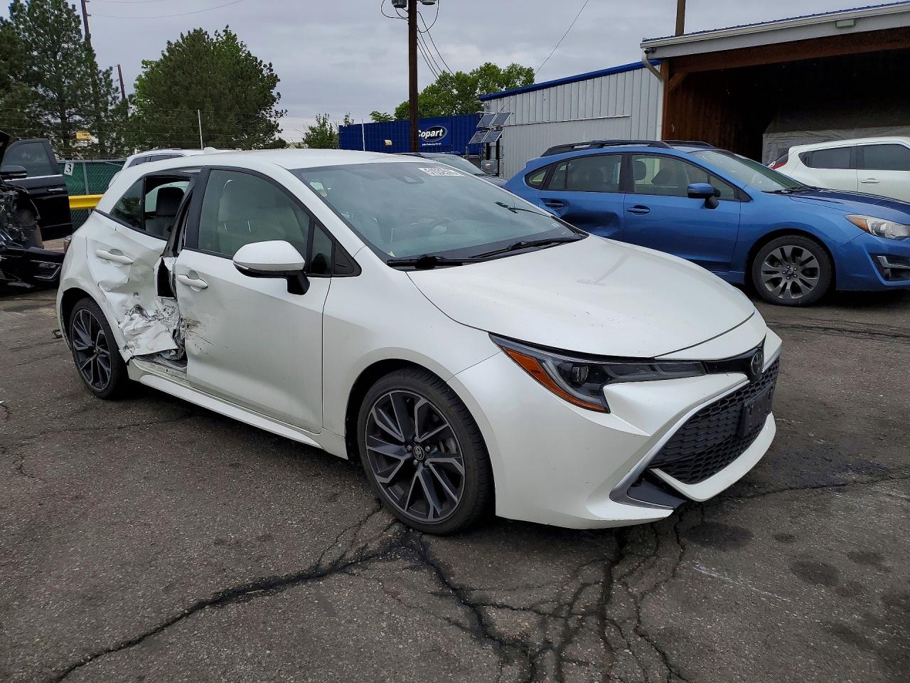 2019 Toyota Corolla VIN JTNK4RBE0K3057841 photo 4