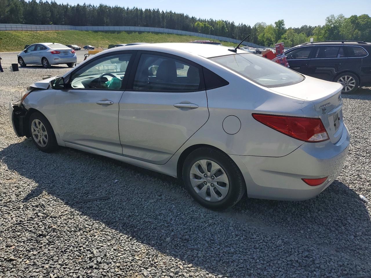 2015 Hyundai Accent VIN KMHCT4AEXFU800582 photo 2