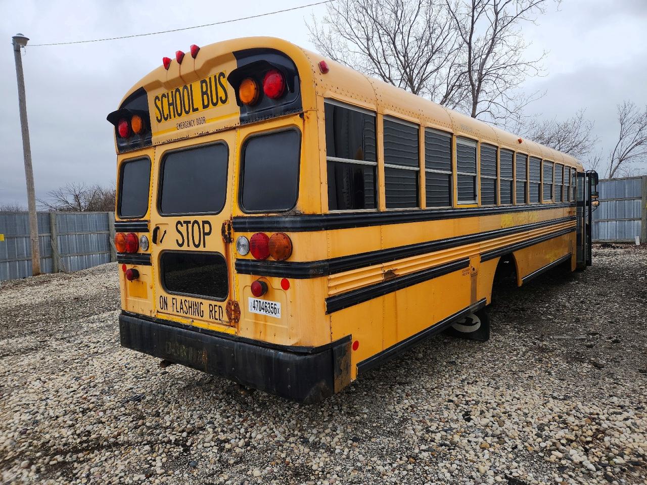 2012 BLUEBIRD All other VIN 1BAKGCPA8CF287345 photo 4