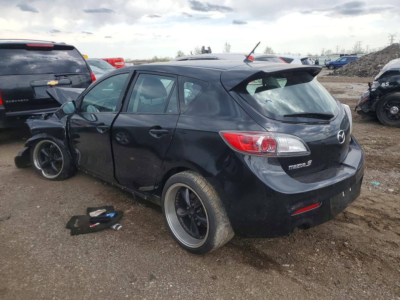 2010 Mazda Mazda3 VIN JM1BL1H56A1298524 photo 2