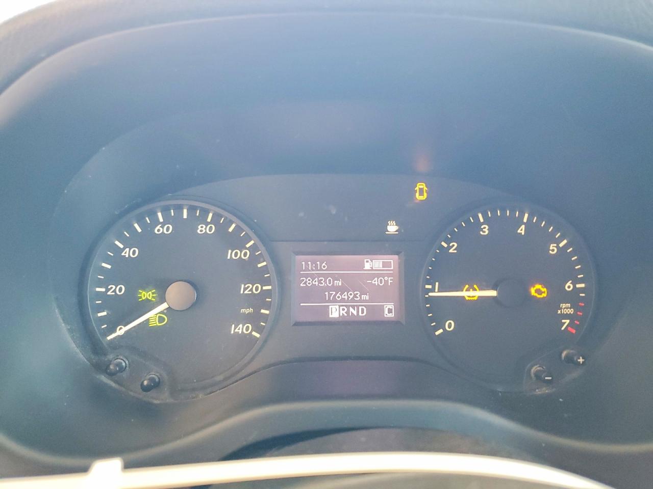 2016 Mercedes Metris VIN WD3PG2EA5G3115056 photo 9