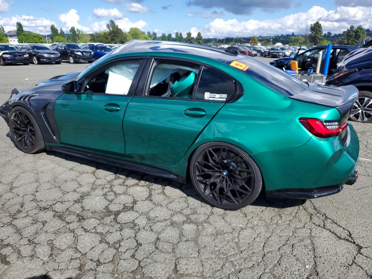 2025 BMW M3 VIN WBS33HJ0XSFT97923 photo 2