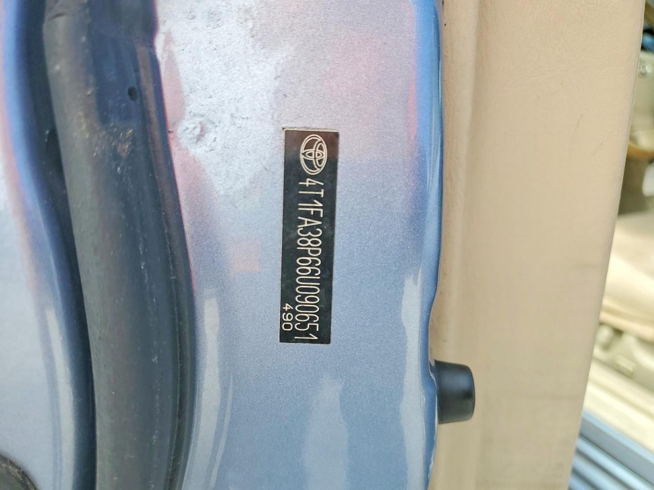 2006 Toyota Camry sola VIN 4T1FA38P66U090651 photo 12