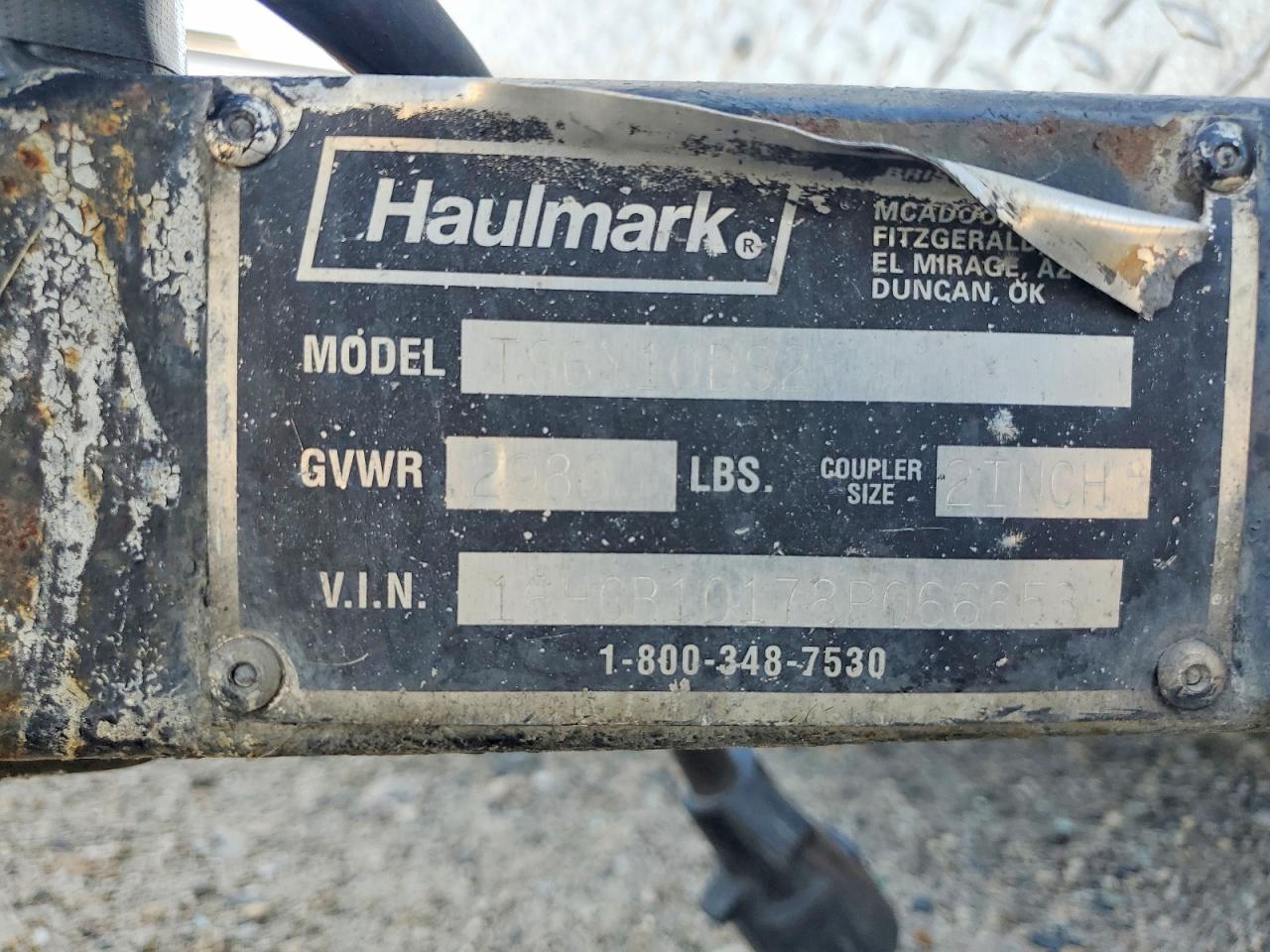 2008 HAULMARK Enclosed c VIN 16HCB10178P066853 photo 10