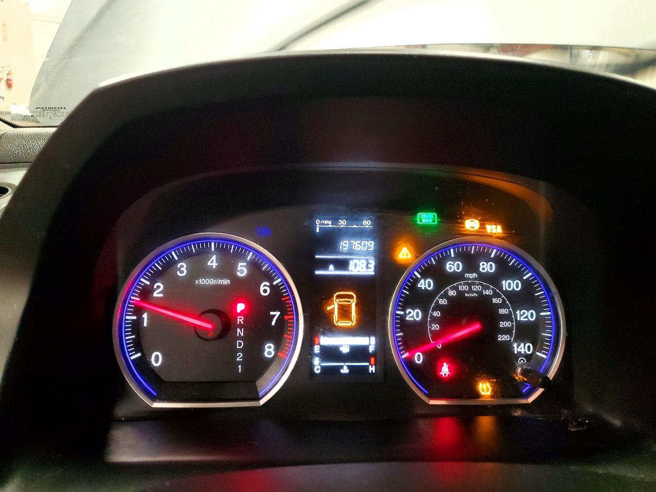 2007 Honda Crv VIN JHLRE48337C022035 photo 9