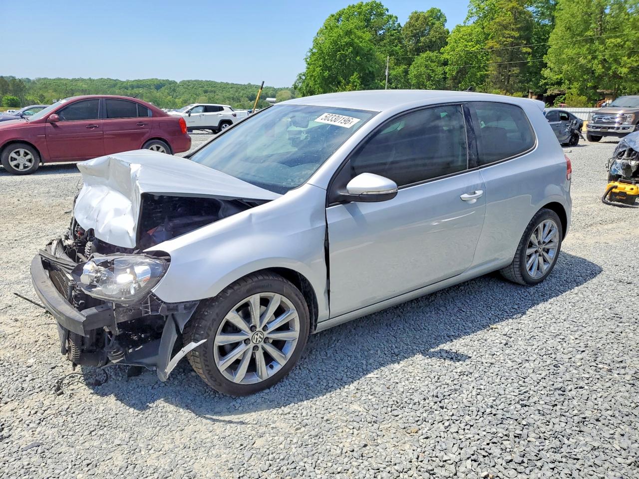 2012 Volkswagen Golf VIN WVWMM7AJ9CW119754 photo 1