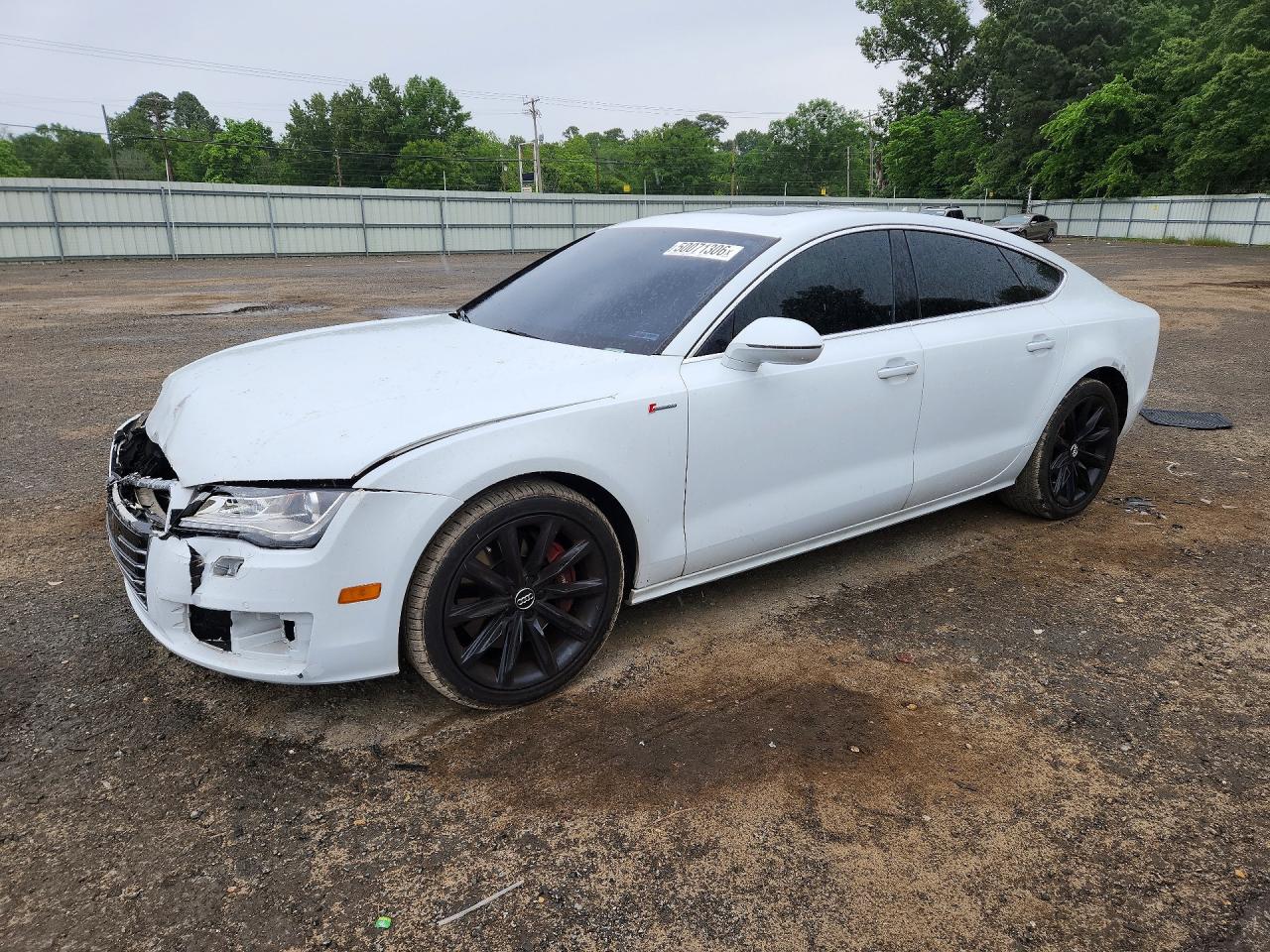 2014 Audi A7 VIN WAUWGAFC0EN083417 photo 1