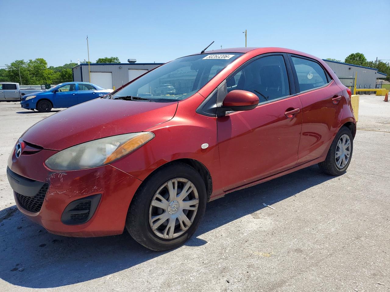 2014 Mazda 2 VIN JM1DE1KZ7E0181092 photo 1