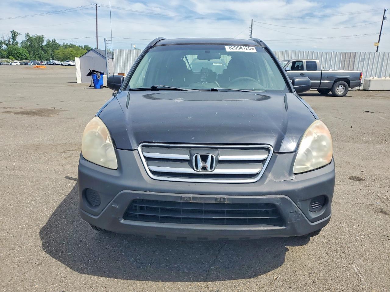 2006 Honda Crv VIN JHLRD68576C009626 photo 5