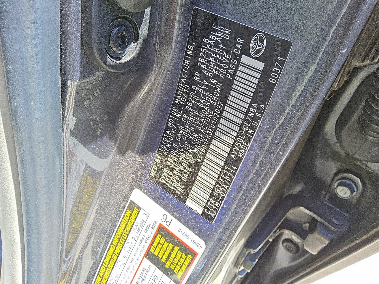 2014 Toyota Camry sola VIN 4T1BD1FK3EU102092 photo 12