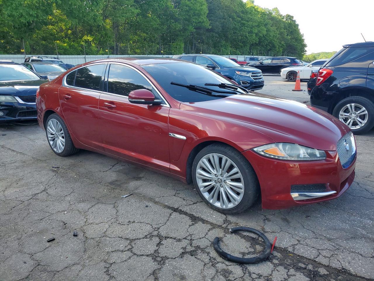 2012 Jaguar Xf VIN SAJWA0HBXCLS43400 photo 4