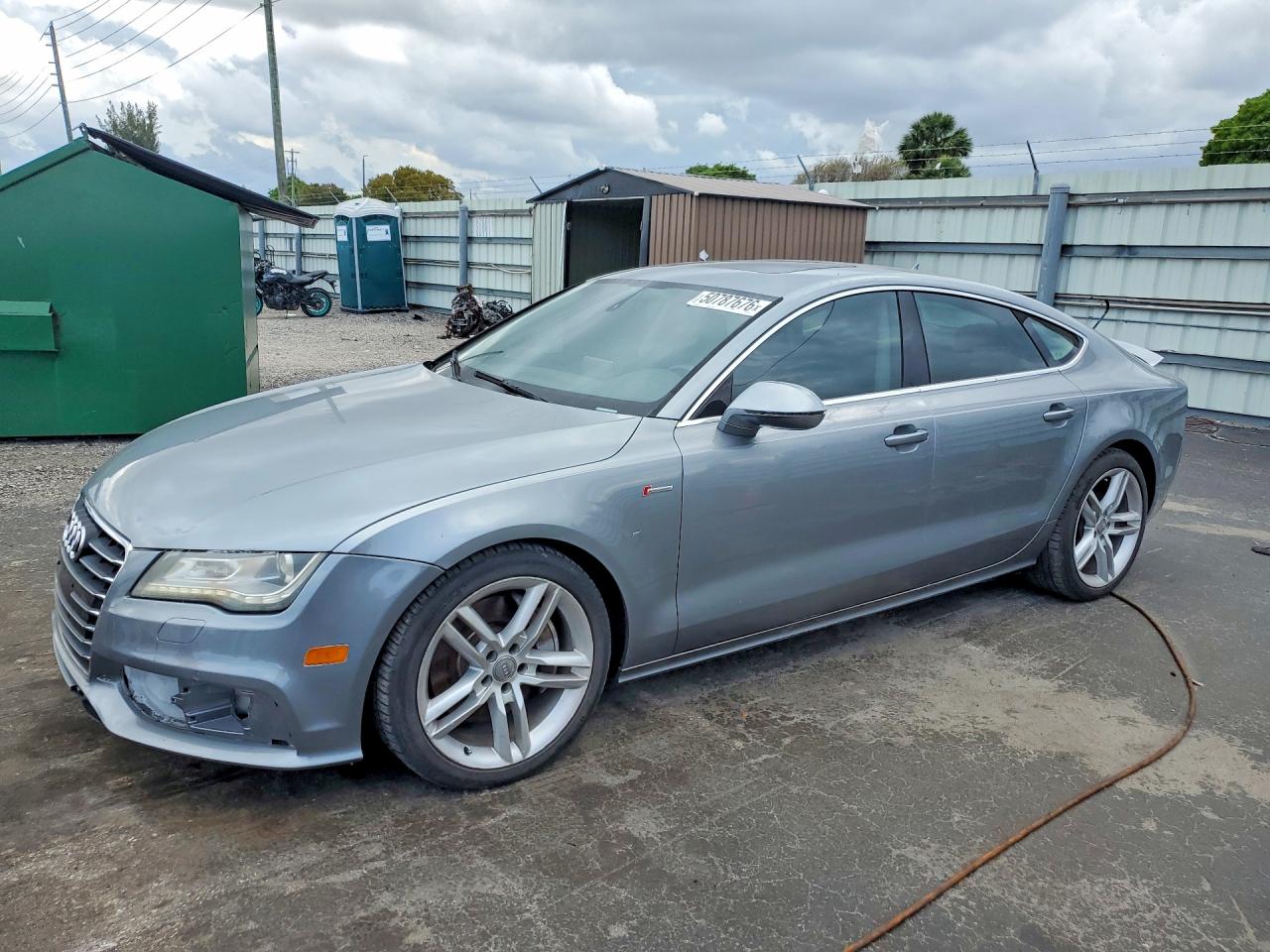 2012 Audi A7 VIN WAUSGAFC3CN003216 photo 1