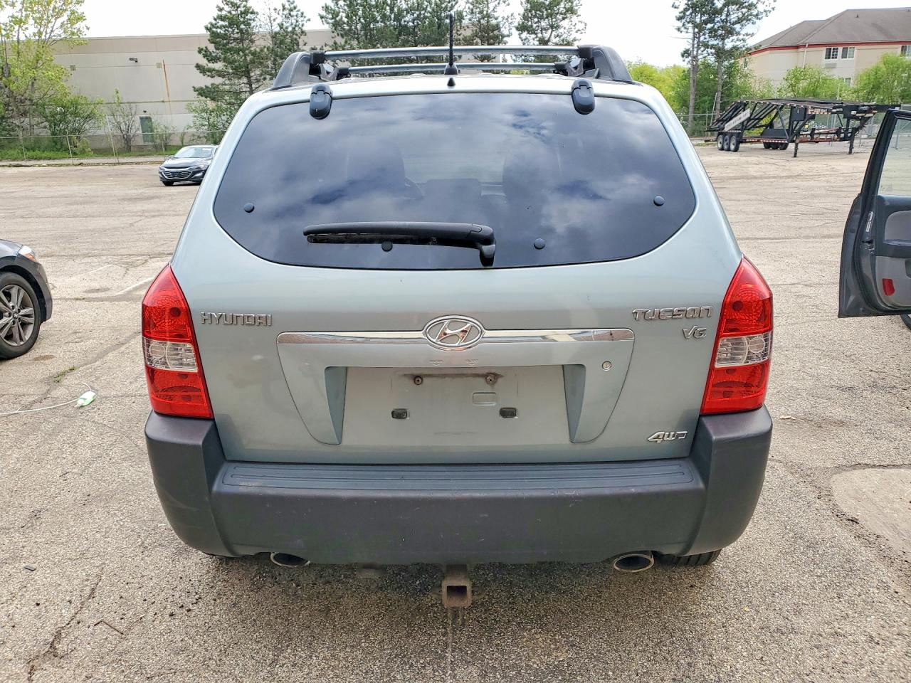 2007 Hyundai Tucson VIN KM8JN72D37U494187 photo 6