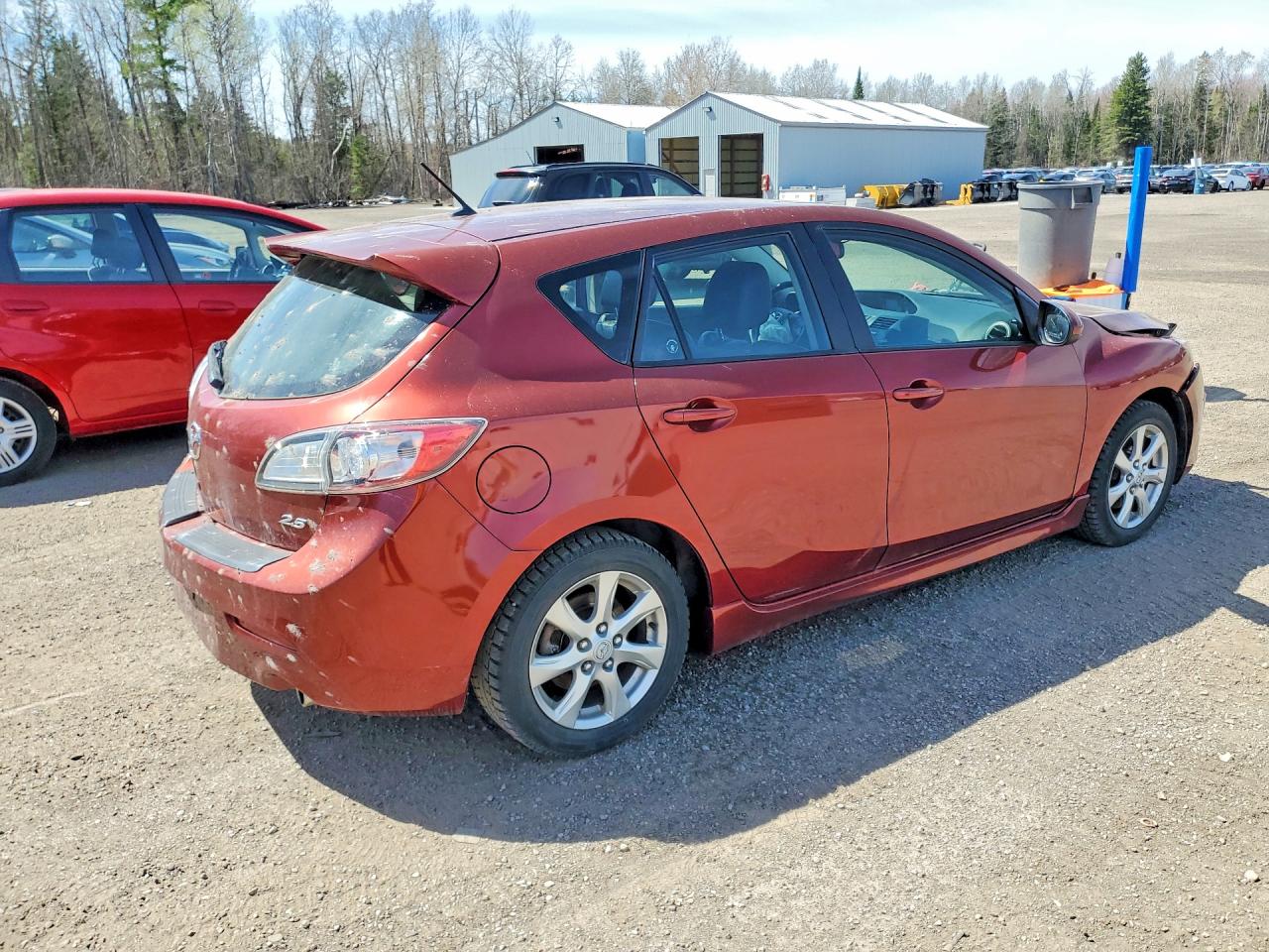 2011 Mazda Mazda3 VIN JM1BL1M50B1406417 photo 3