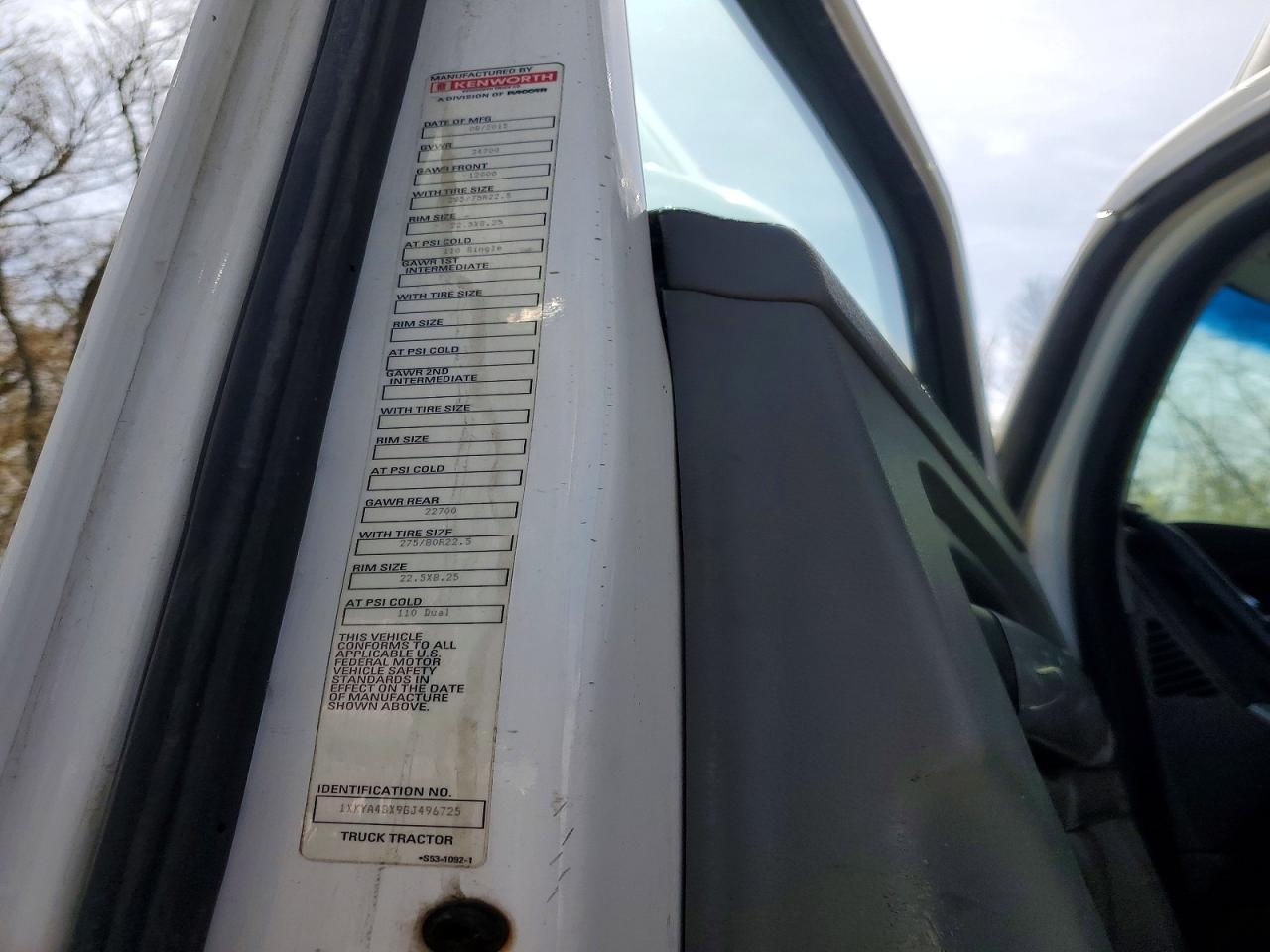 2016 KENWORTH All other VIN 1XKYA48X9GJ496725 photo 10