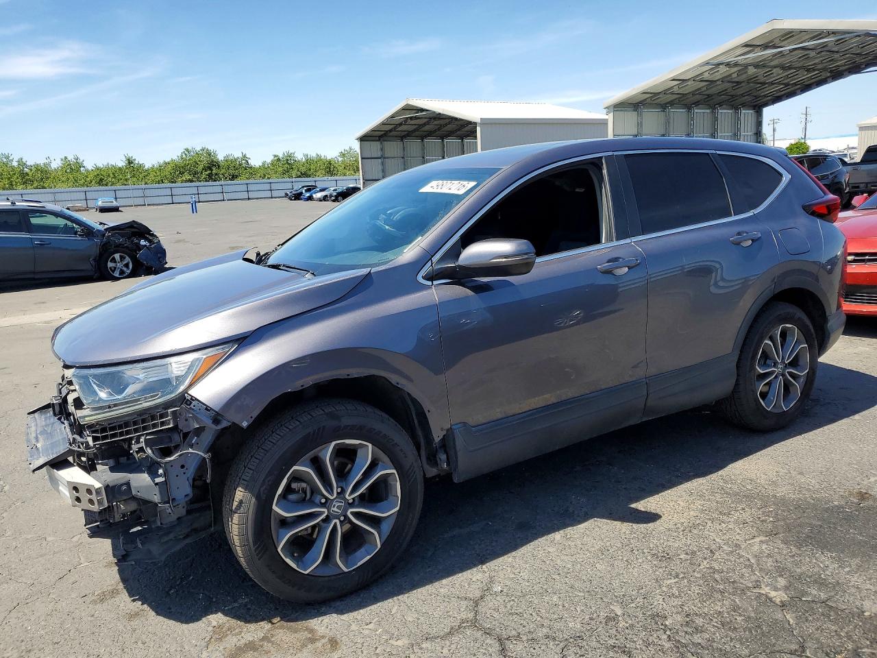 2021 Honda Crv VIN 2HKRW2H59MH649077 photo 1