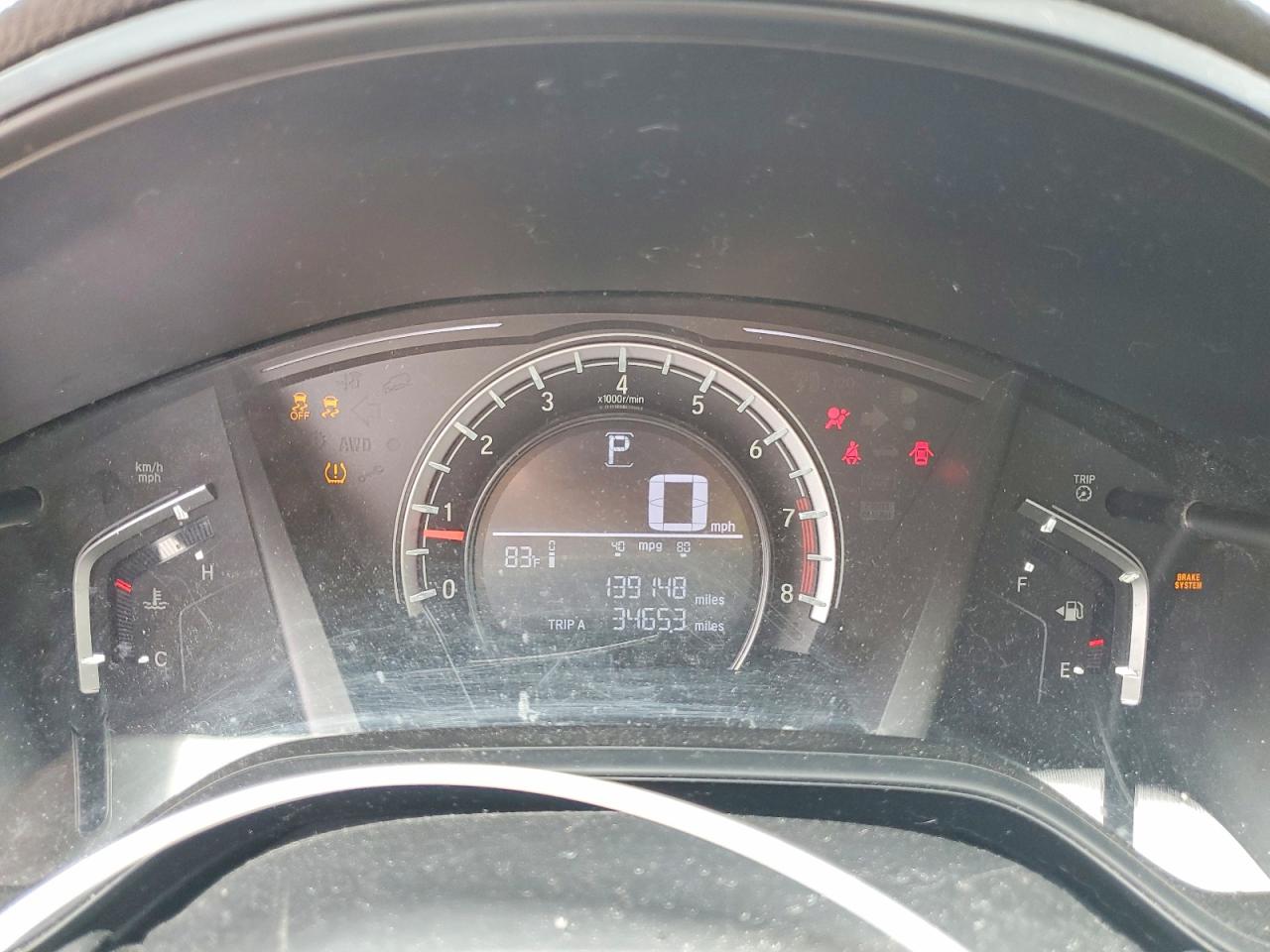2018 Honda Crv VIN 2HKRW5H32JH416931 photo 9