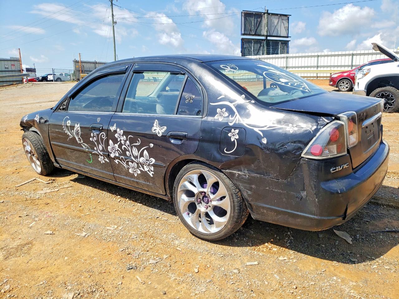 2001 Civic VIN 2HGES267X1H530748 photo 2