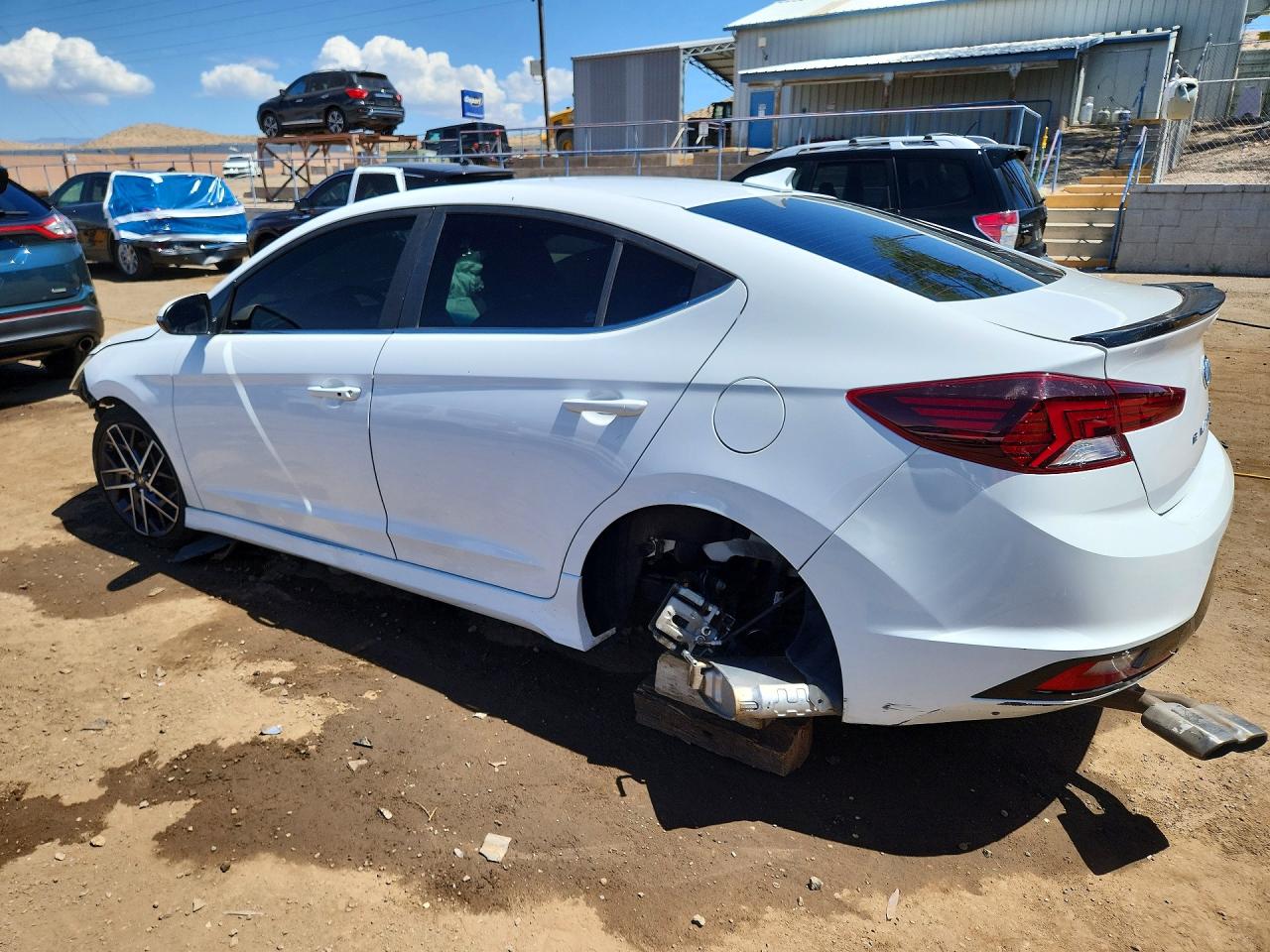 2019 Elantra VIN KMHD04LB1KU865315 photo 2