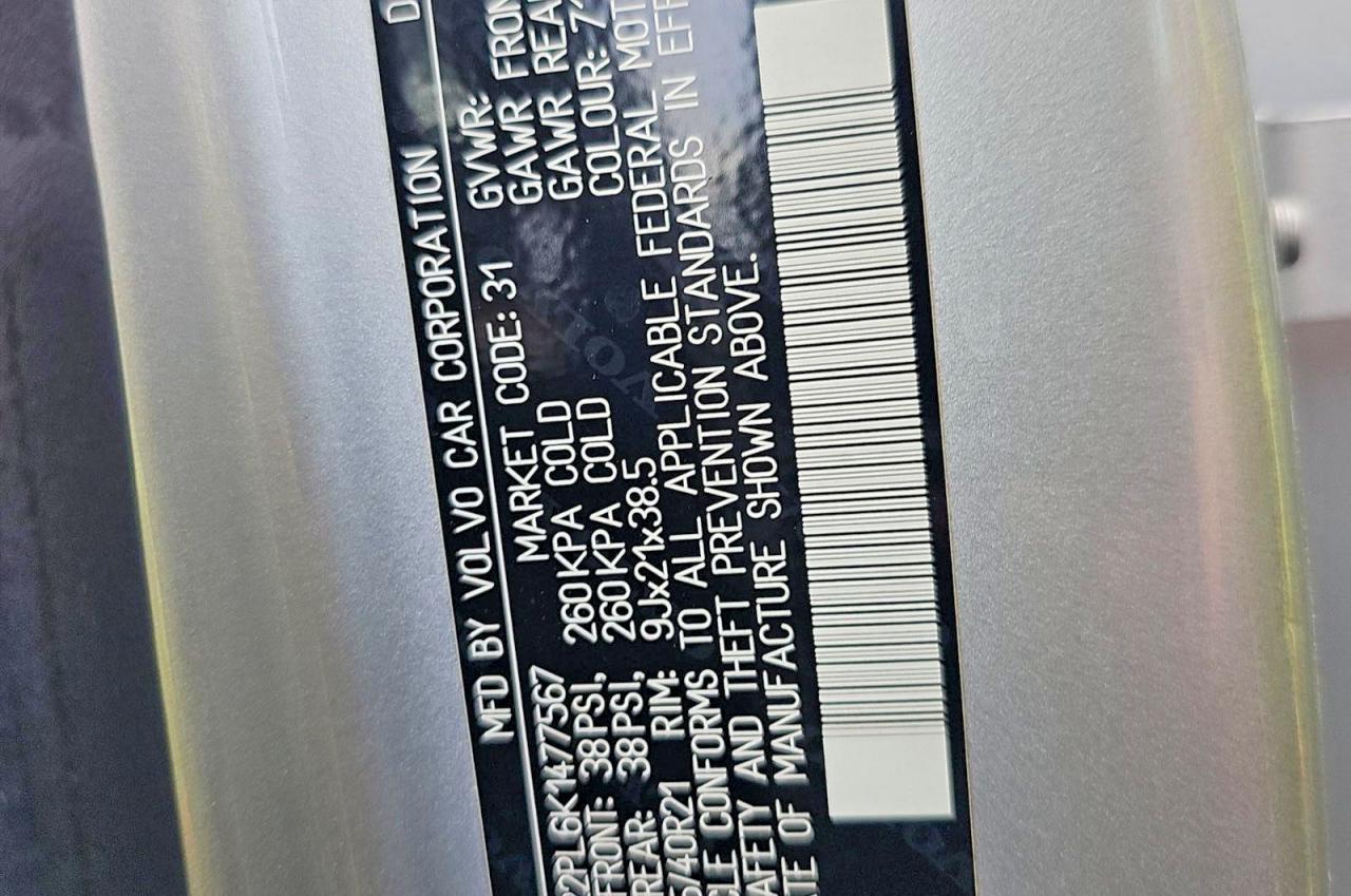 2019 Volvo Xc90 VIN YV4A22PL6K1477567 photo 10