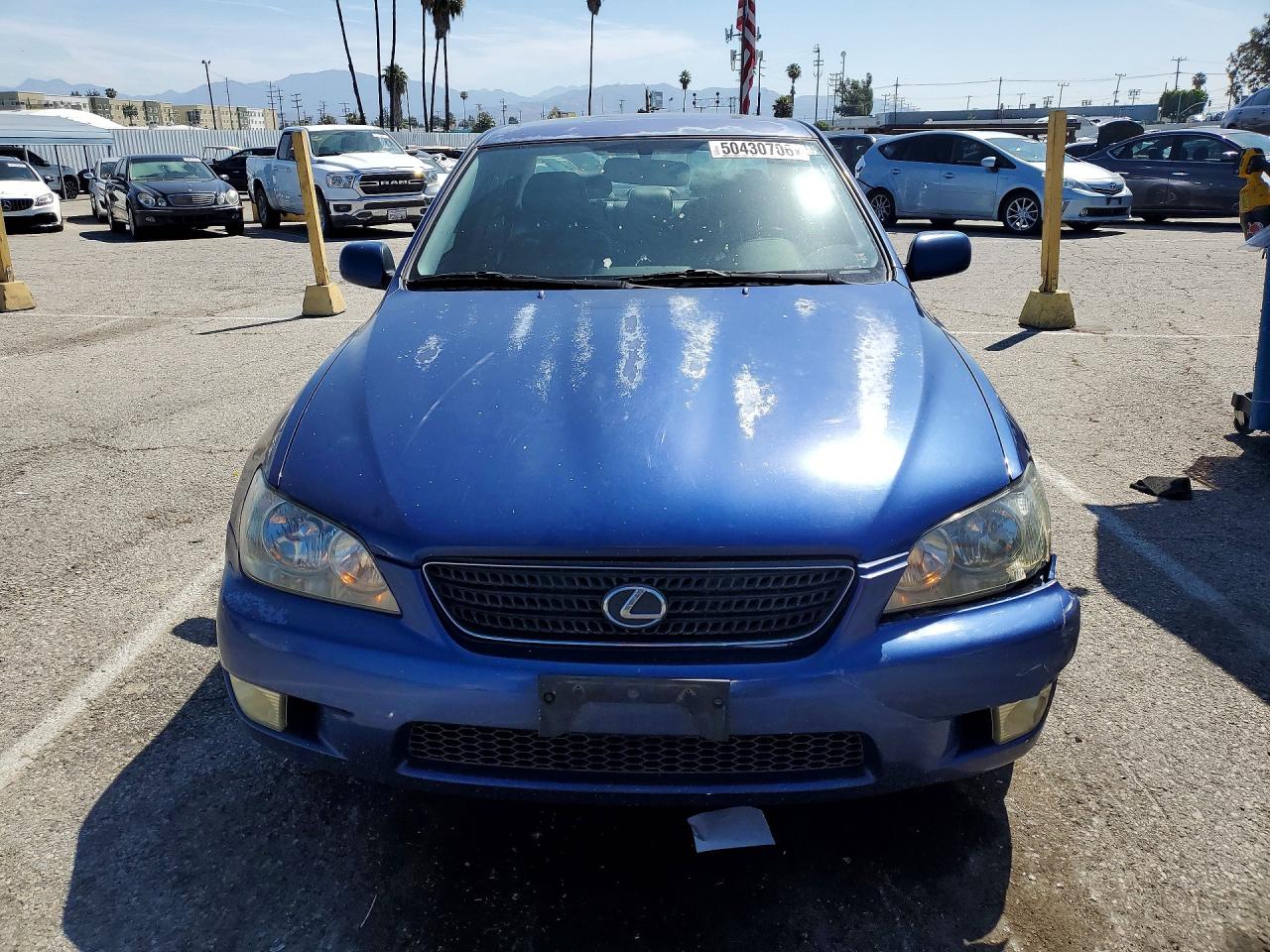 2003 Lexus Is 300 VIN JTHBD192530068322 photo 5