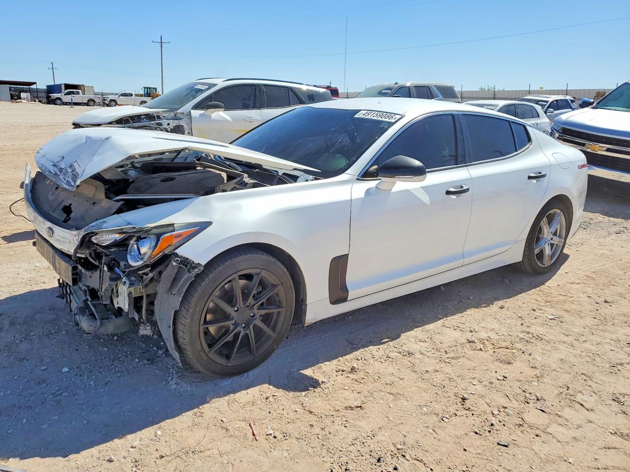 2019 Kia Stinger VIN KNAE15LA4K6068139 photo 1