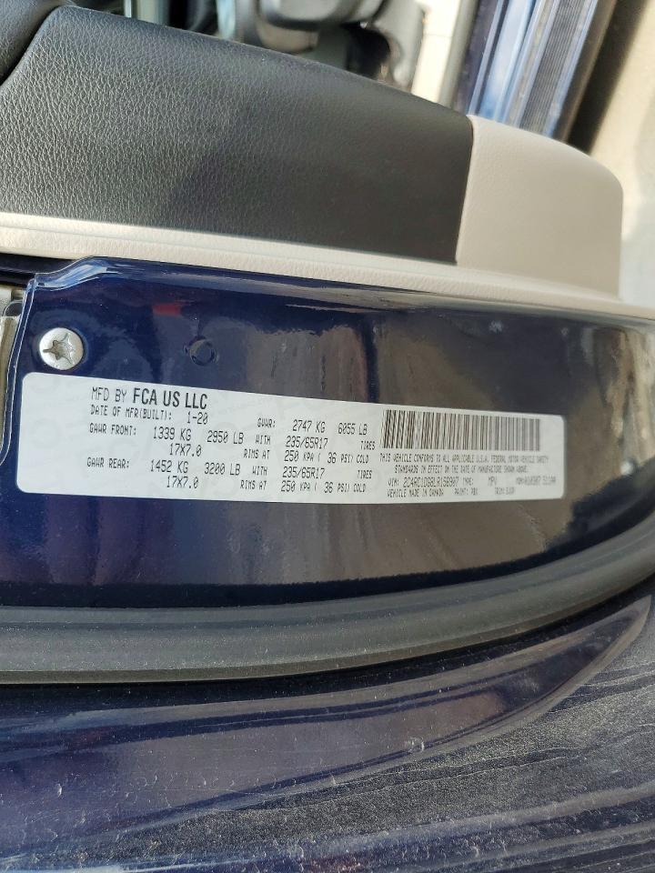 2020 Chrysler Minivan VIN 2C4RC1DG8LR156907 photo 12