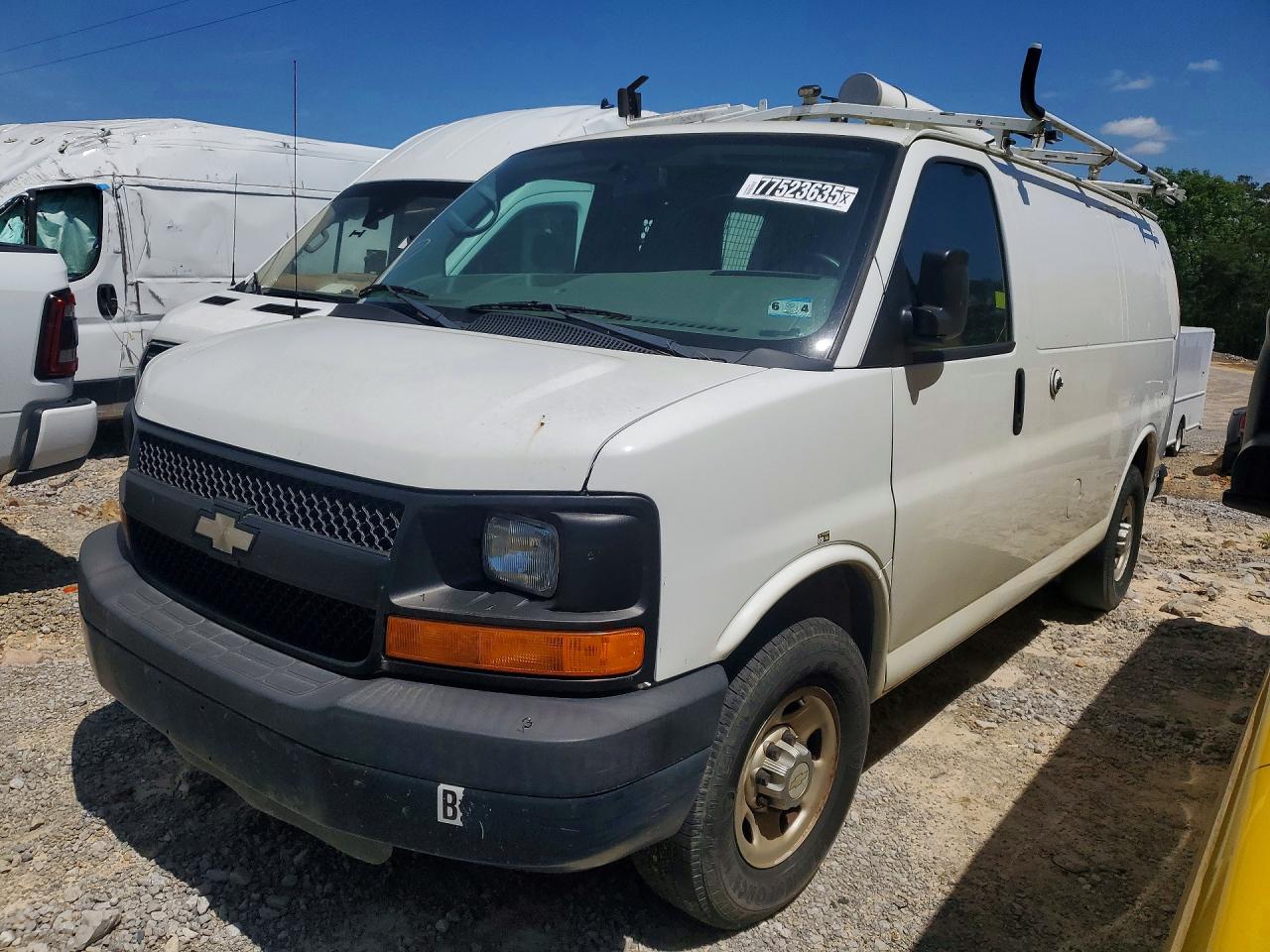 2013 CHEV Express VIN 1GCWGFCA1D1902735 photo 1