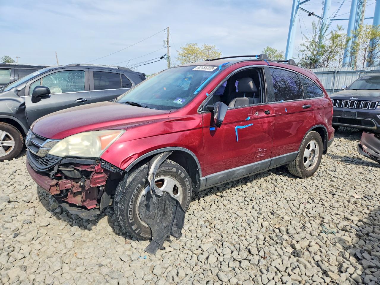 2010 Honda Crv VIN 5J6RE4H3XAL004274 photo 1